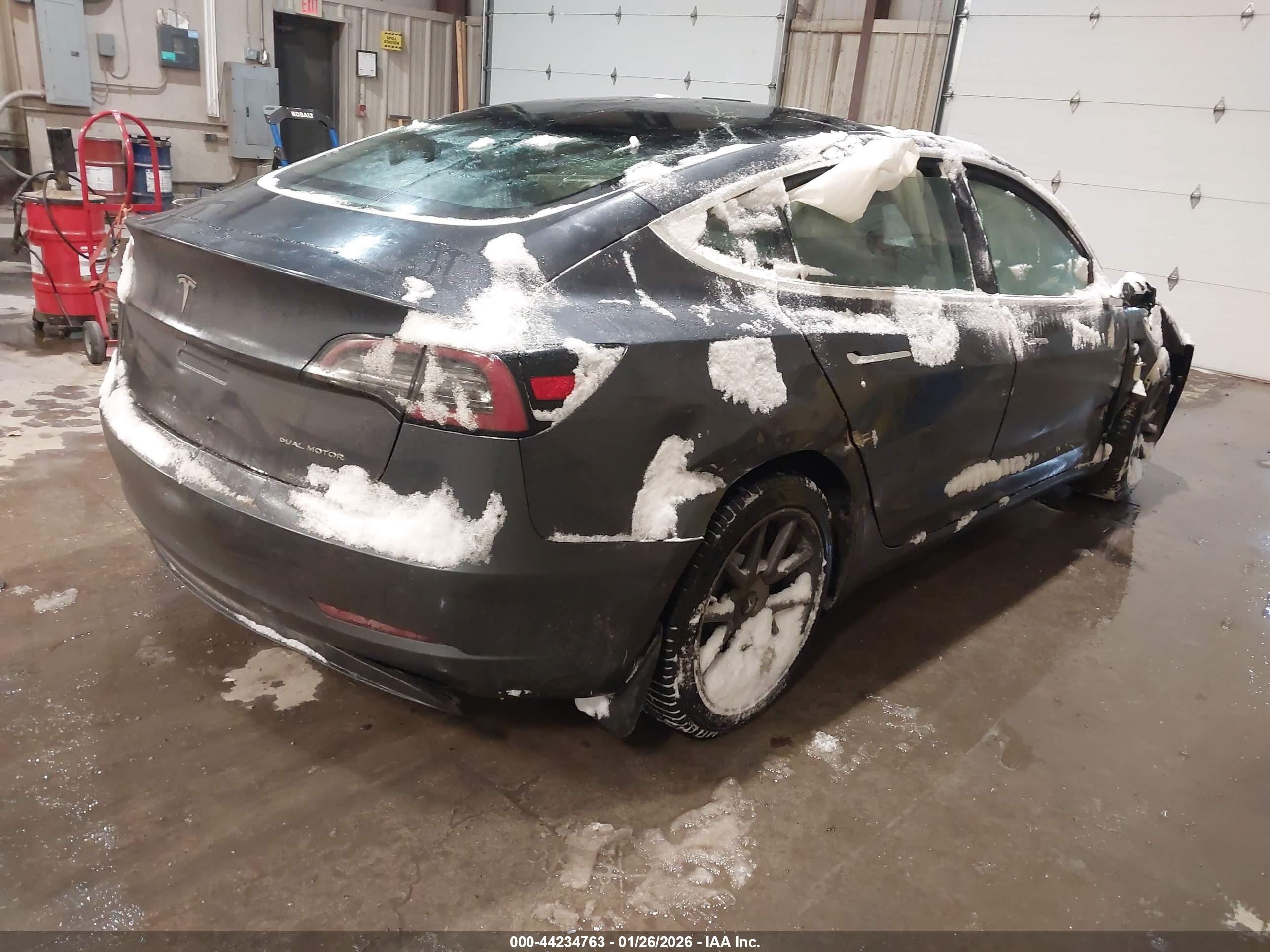 2018 Tesla Model 3 Long Range/performance Серый vin: 5YJ3E1EBXJF054374