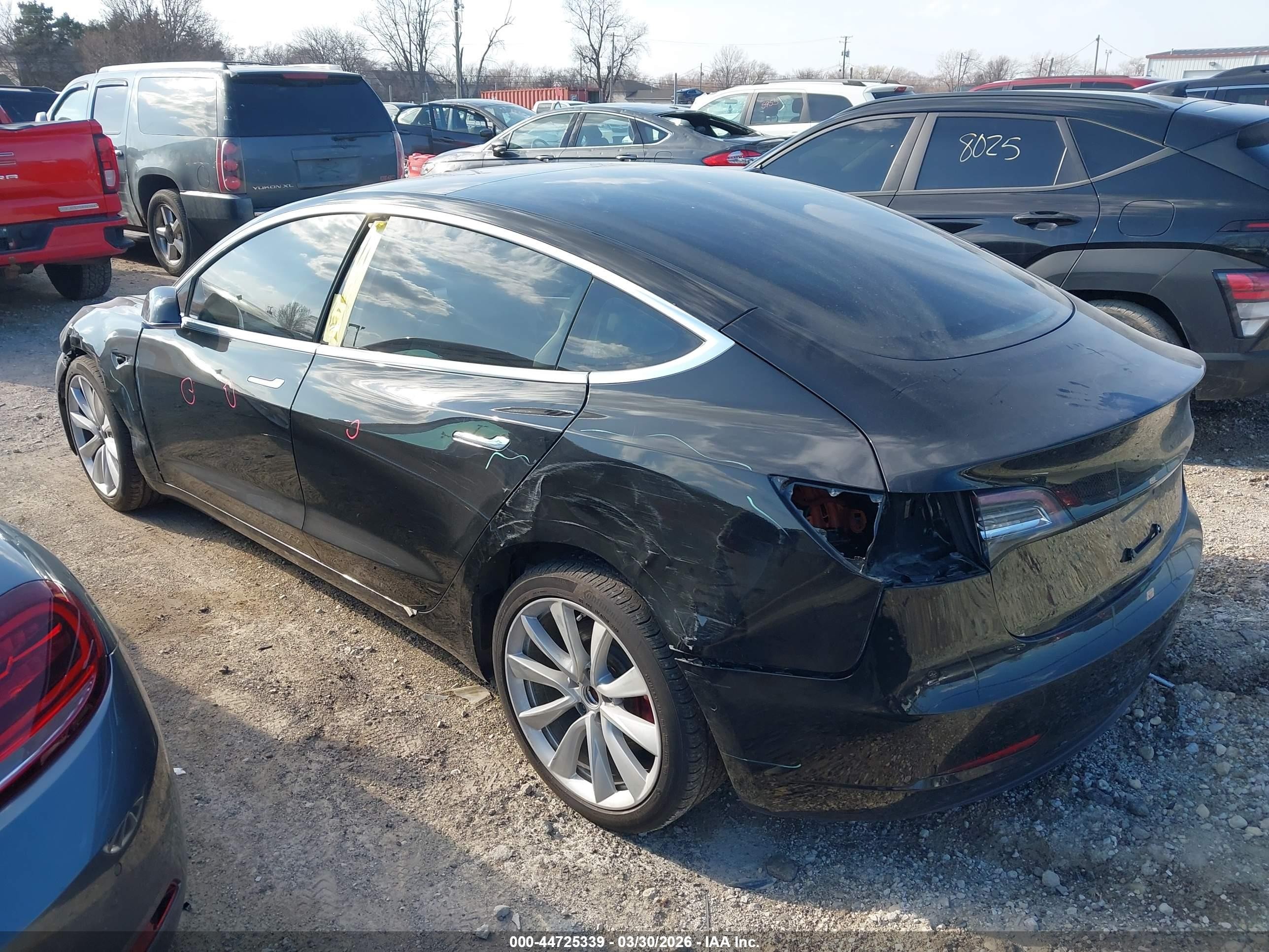 2018 Tesla Model 3 Long Range/performance Черный vin: 5YJ3E1EBXJF188270