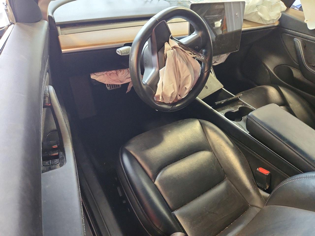 2019 Tesla Model 3 Blue vin: 5YJ3E1EBXKF210995
