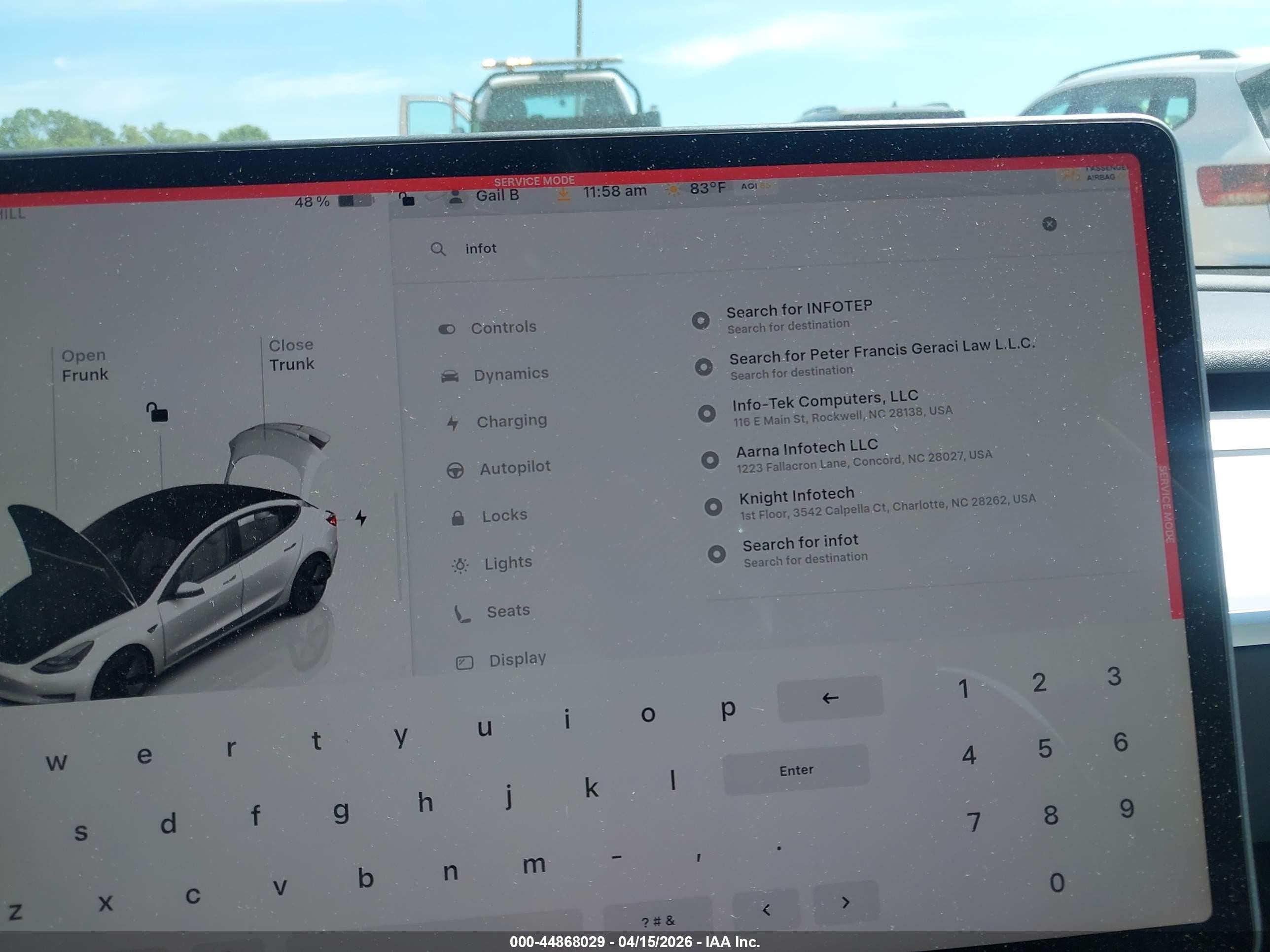 2023 Tesla Model 3 Long Range Dual Motor All-wheel Drive White vin: 5YJ3E1EBXPF704667