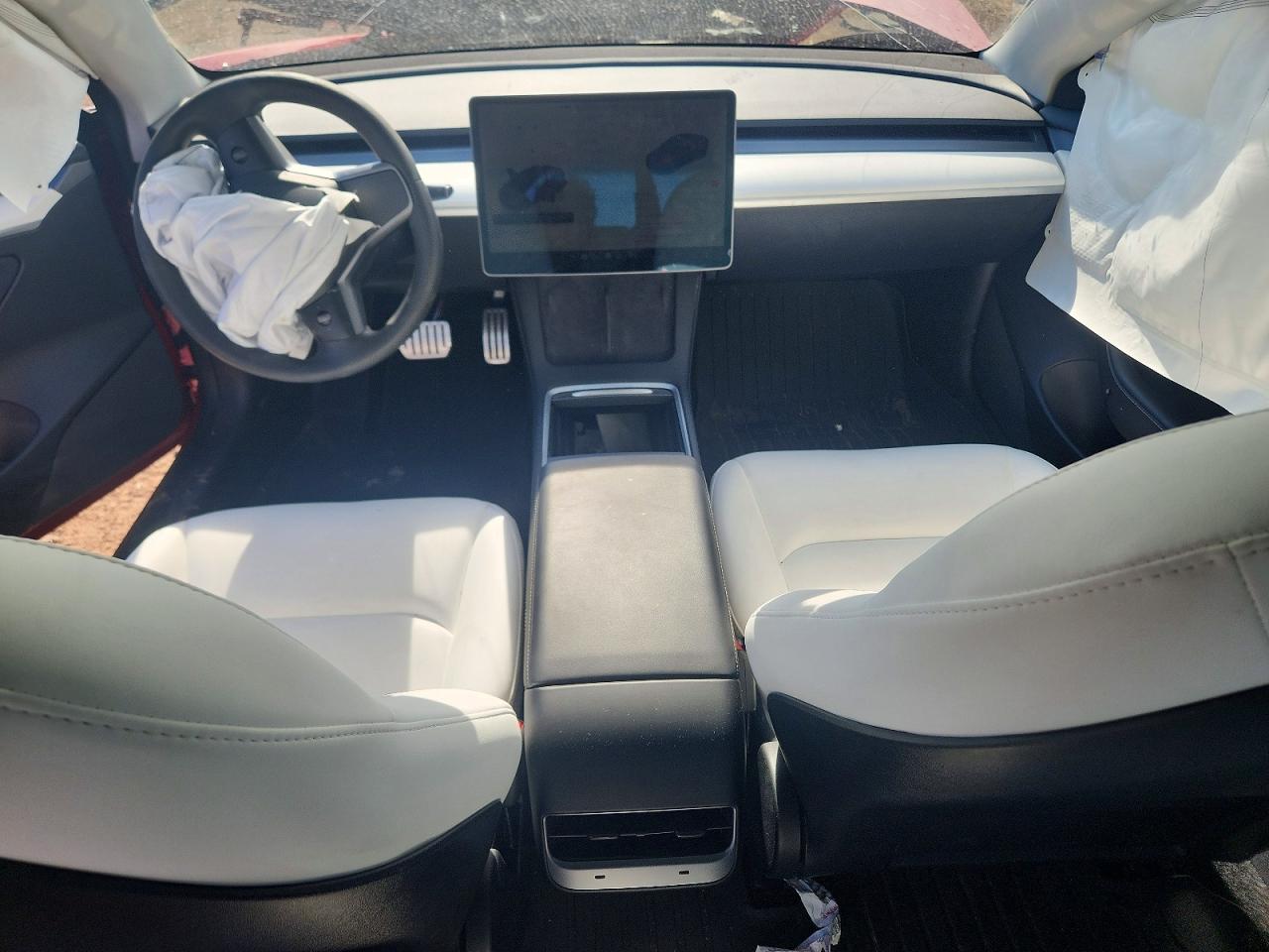 2023 Tesla Model 3 Red vin: 5YJ3E1EC1PF397575