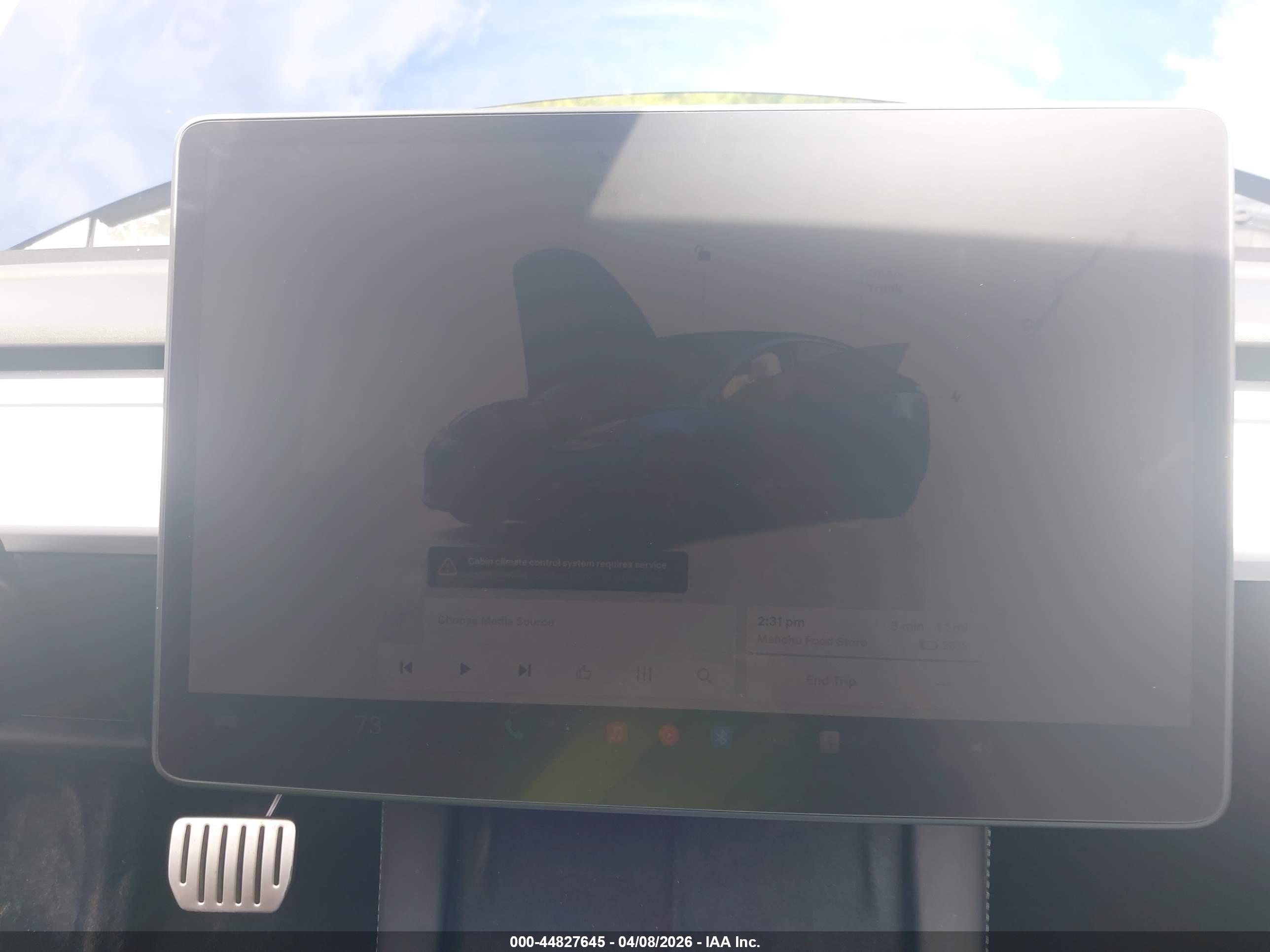 2022 Tesla Model 3 Performance Dual Motor All-wheel Drive Синий vin: 5YJ3E1EC2NF274350