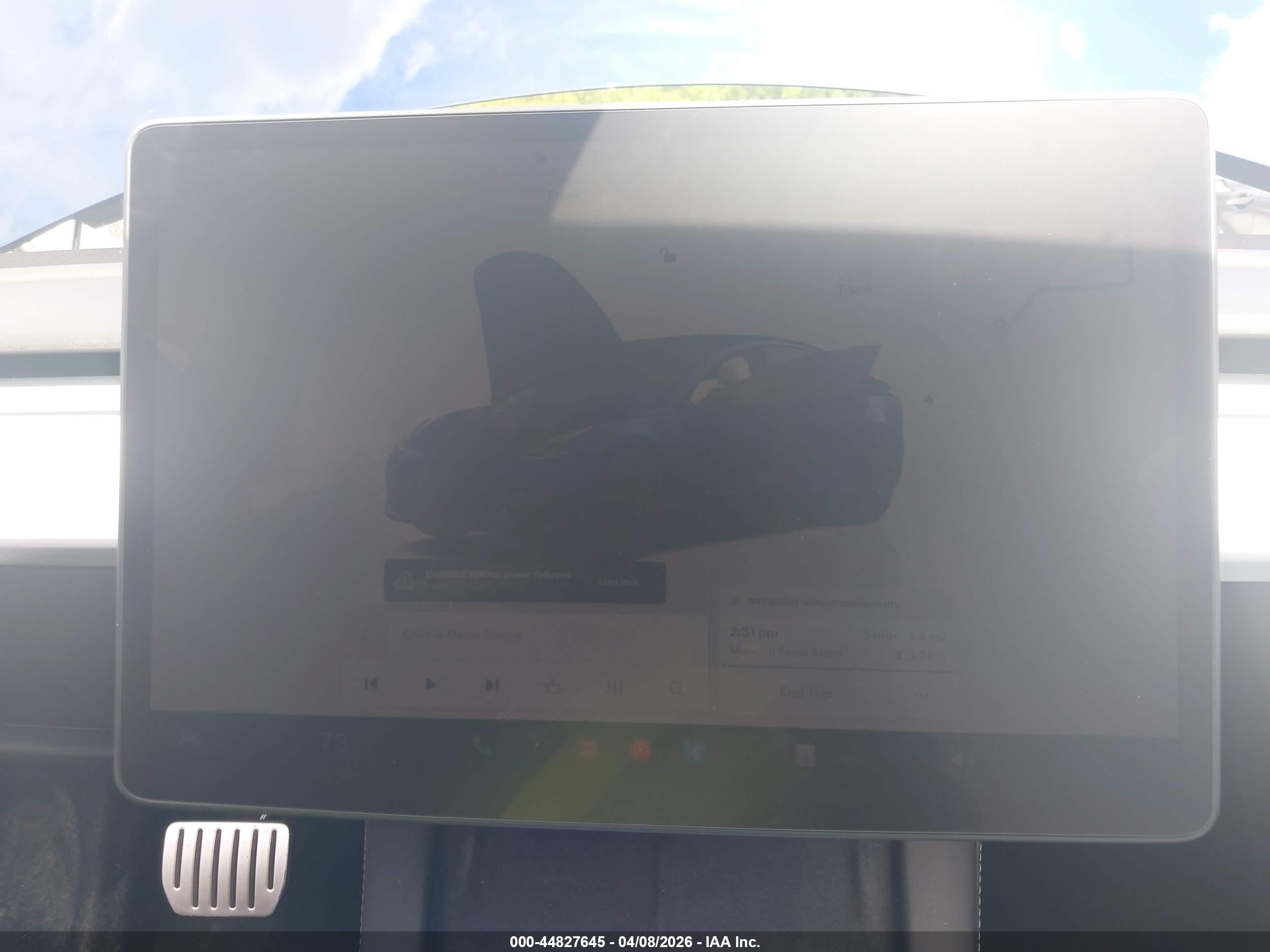 2022 Tesla Model 3 Performance Dual Motor All-wheel Drive Синий vin: 5YJ3E1EC2NF274350