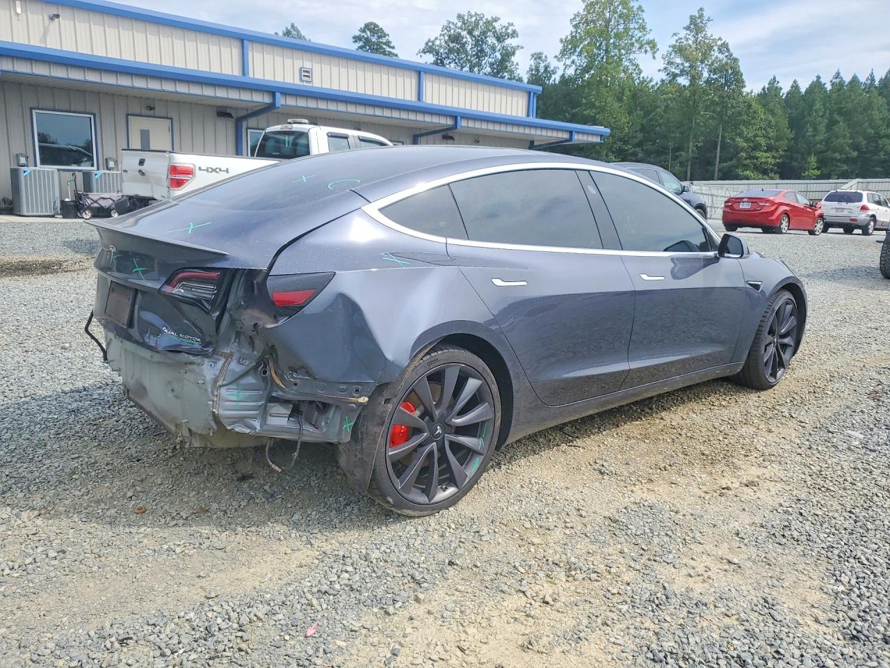 2020 Tesla Model 3 Charcoal vin: 5YJ3E1EC3LF669263
