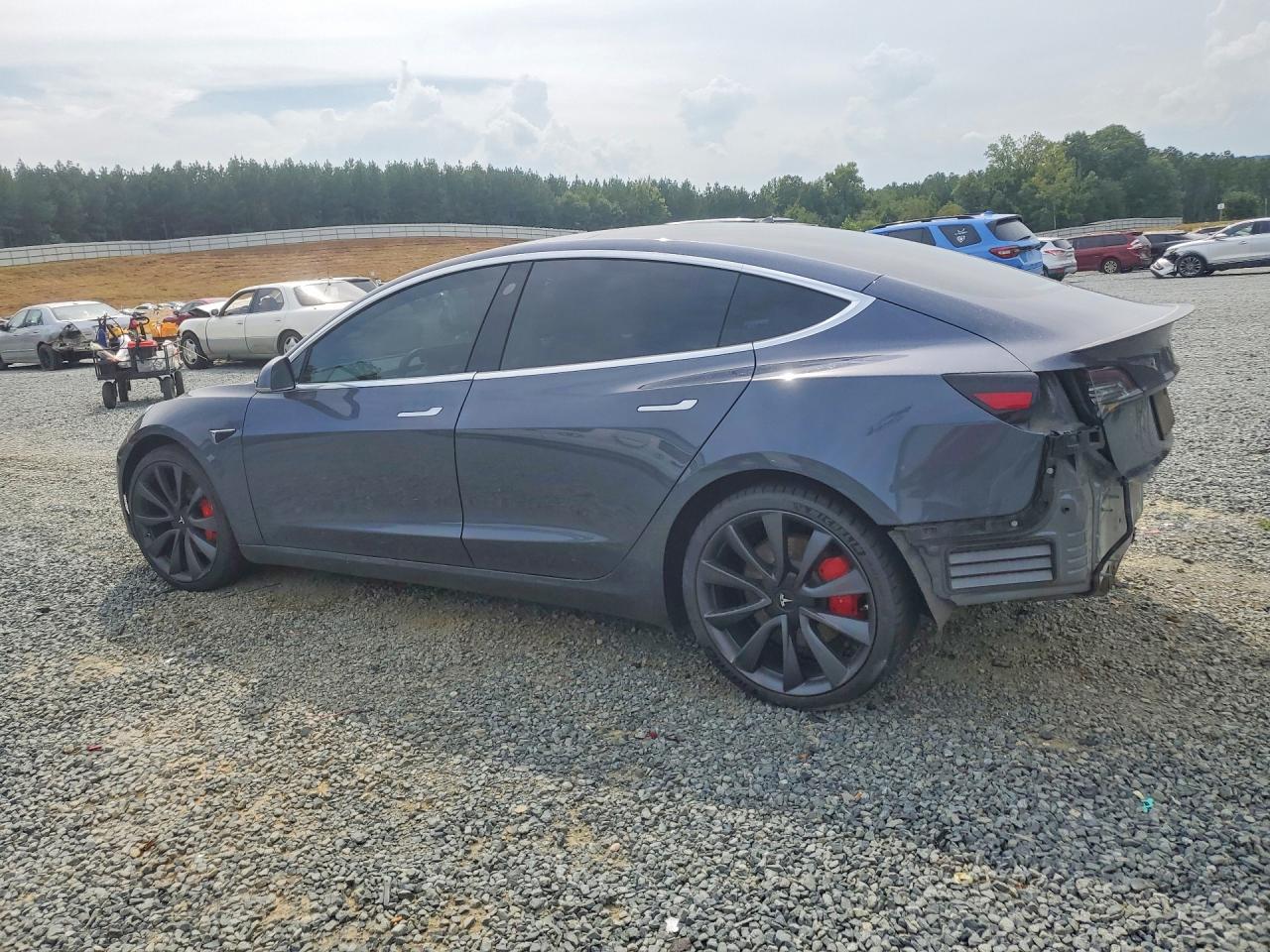 2020 Tesla Model 3 Charcoal vin: 5YJ3E1EC3LF669263