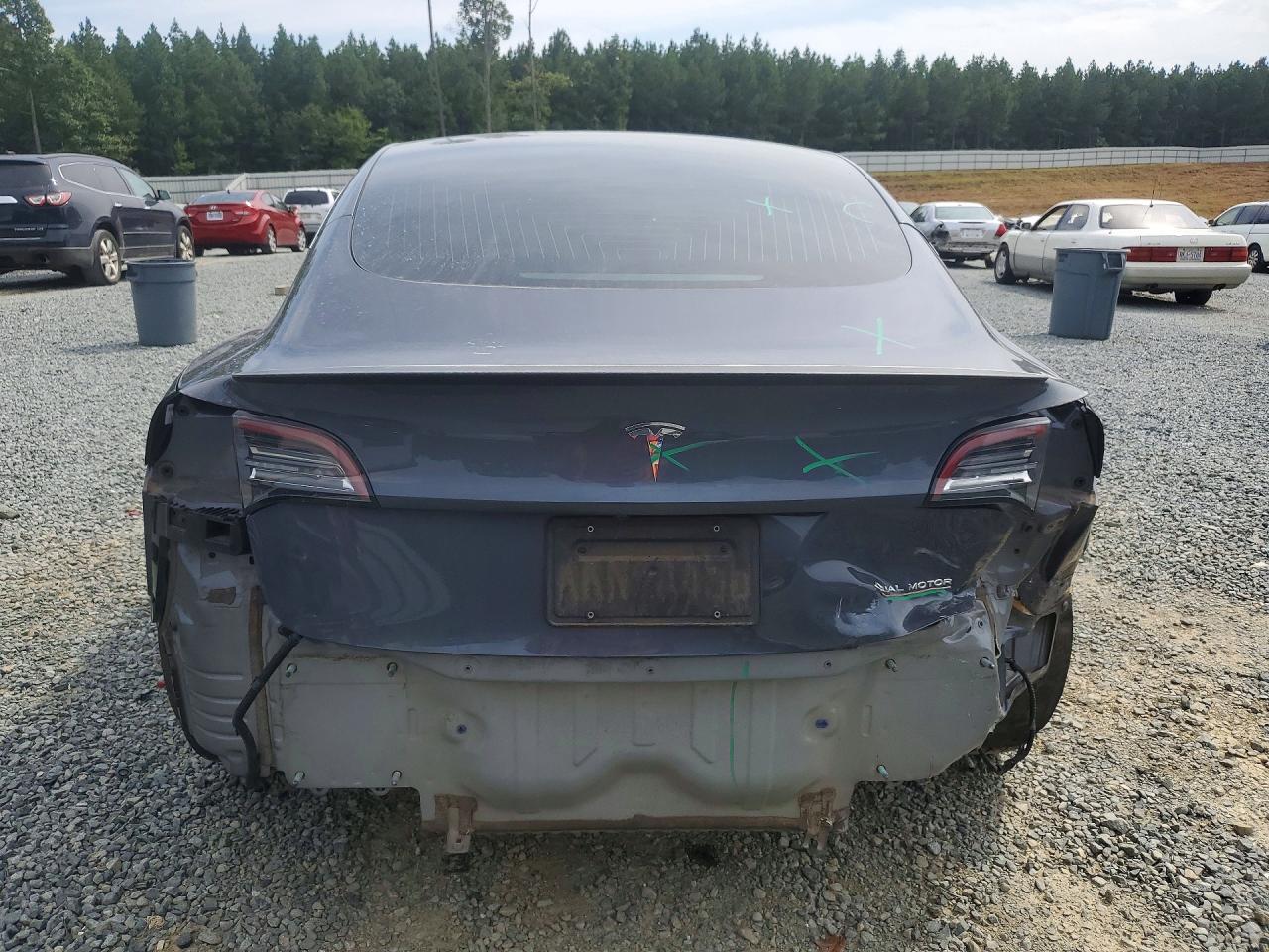 2020 Tesla Model 3 Charcoal vin: 5YJ3E1EC3LF669263