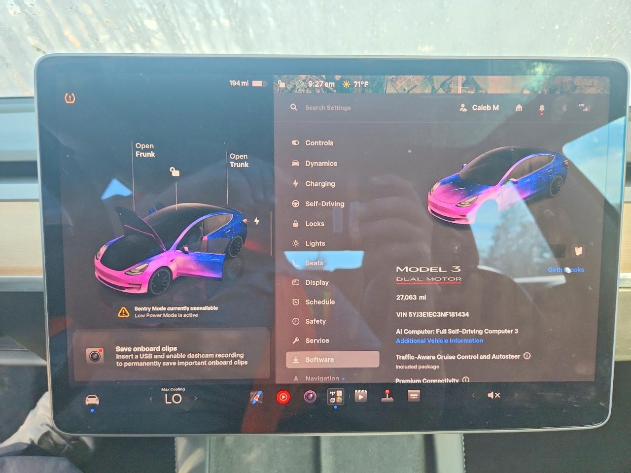2022 Tesla Model 3 Charcoal vin: 5YJ3E1EC3NF181434