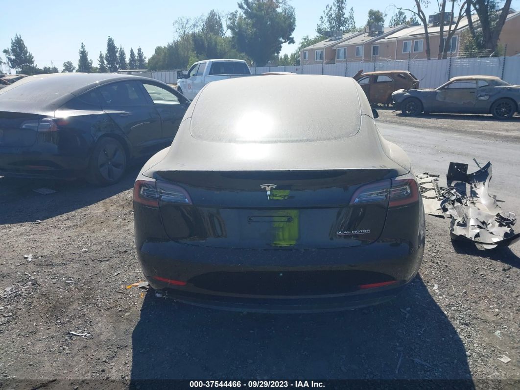 2022 Tesla Model 3 Performance Black vin: 5YJ3E1EC4NF264807