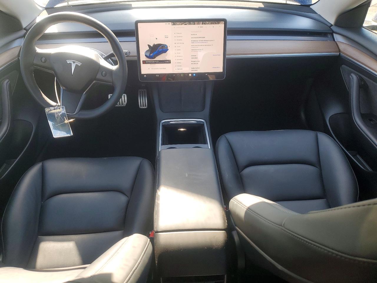 2023 Tesla Model 3 Синий vin: 5YJ3E1EC6PF515250