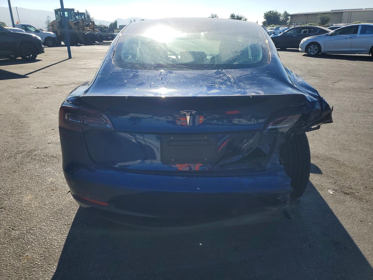 2023 Tesla Model 3 Синий vin: 5YJ3E1EC6PF515250