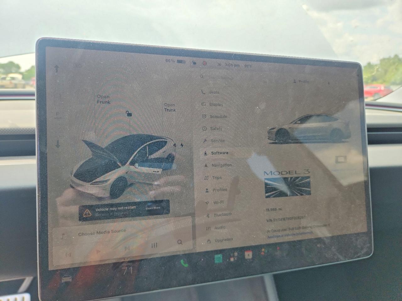 2025 Tesla Model 3 Белый vin: 5YJ3E1ET6SF028297