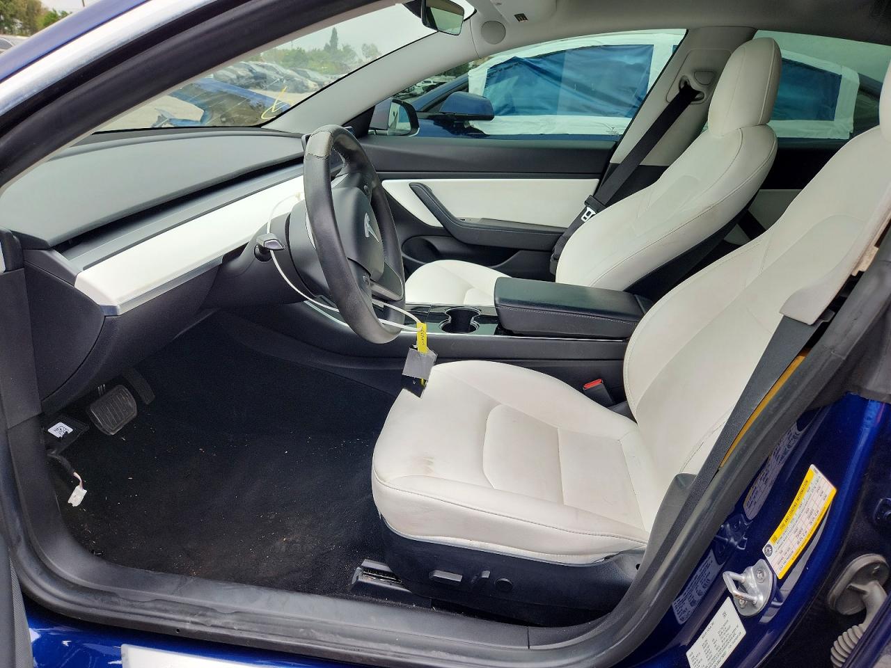 2020 Tesla Model 3 Blue vin: 5YJE1EBXLF788001