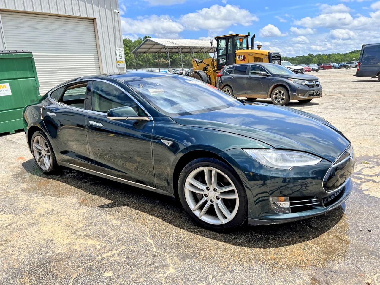 2013 Tesla Model S Gray vin: 5YJSA1AC1DFP10732