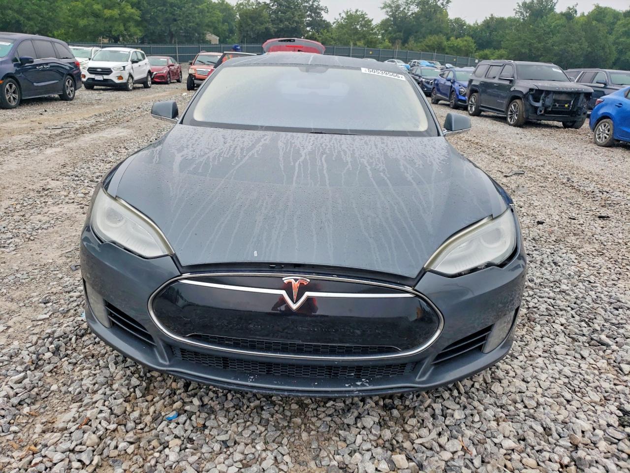 2013 Tesla Model S Gray vin: 5YJSA1AC2DFP10190