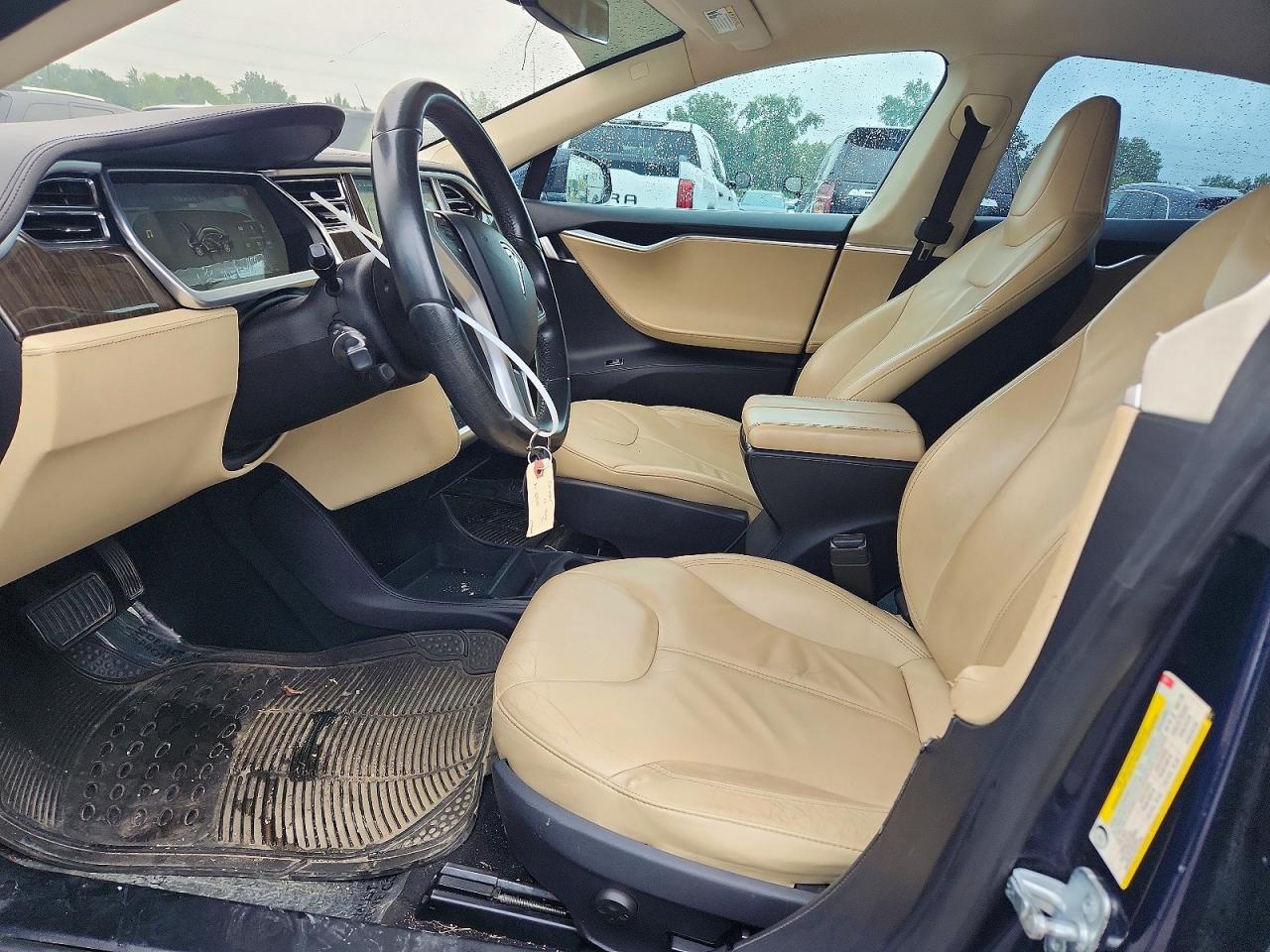2013 Tesla Model S Blue vin: 5YJSA1AG4DFP08699