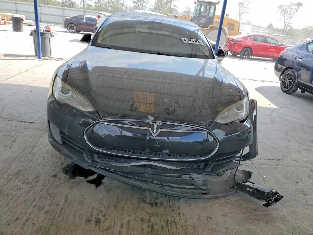 2013 Tesla Model S Black vin: 5YJSA1AG8DFP07619