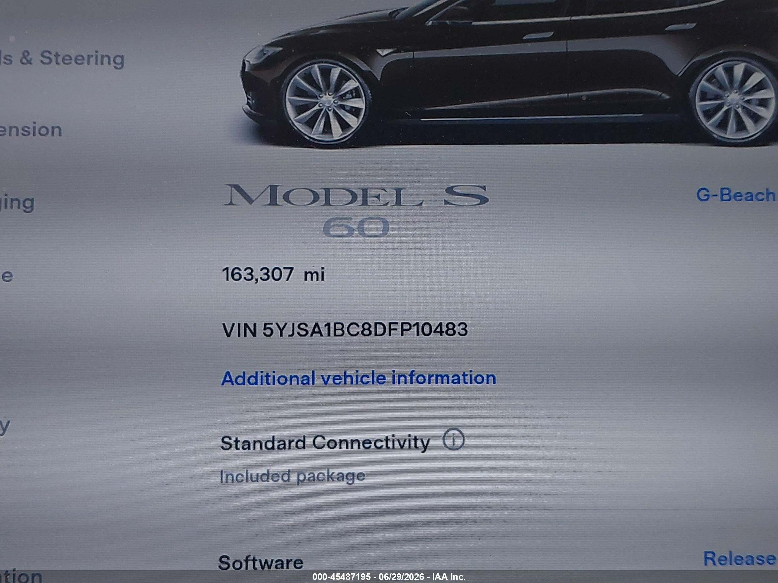 2013 Tesla Model S   Brown vin: 5YJSA1BC8DFP10483
