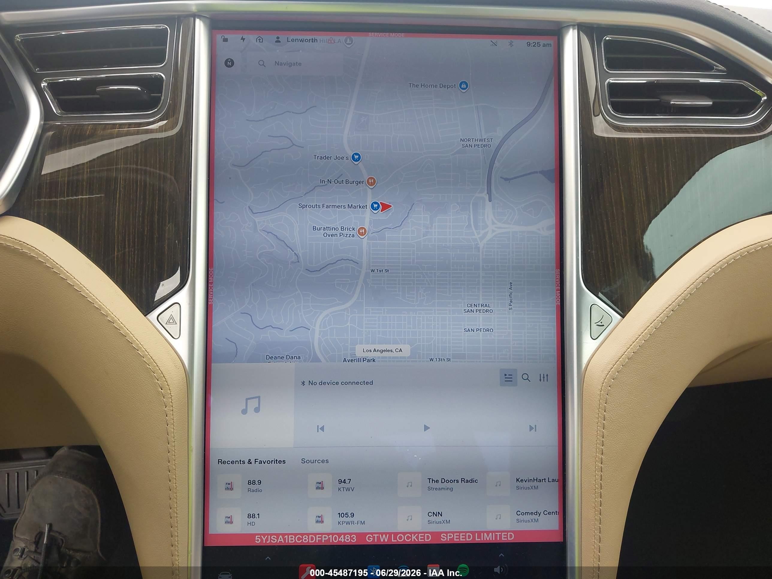 2013 Tesla Model S   Brown vin: 5YJSA1BC8DFP10483