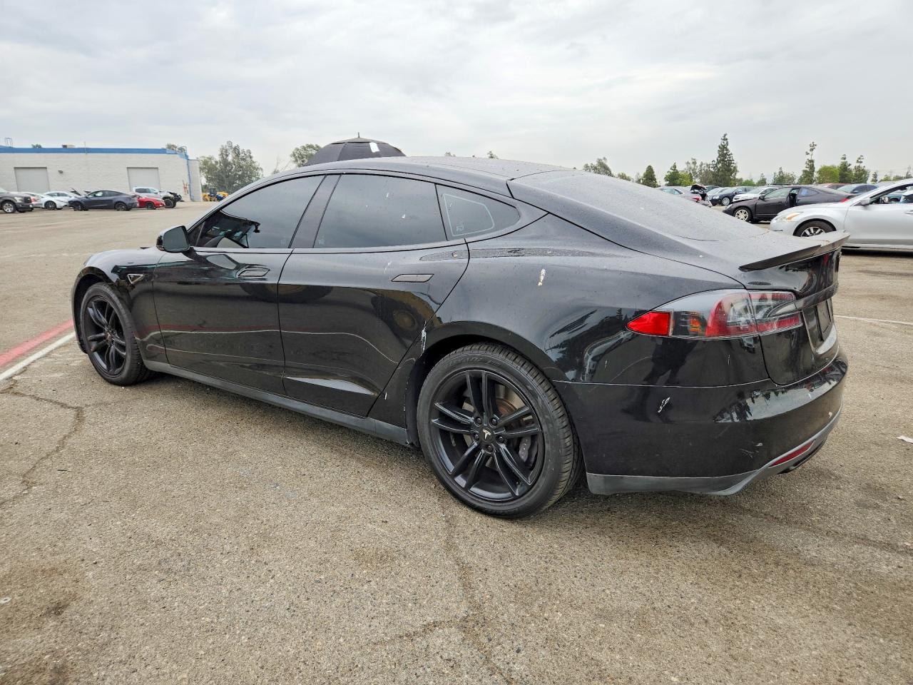 2013 Tesla Model S Black vin: 5YJSA1CG1DFP19589