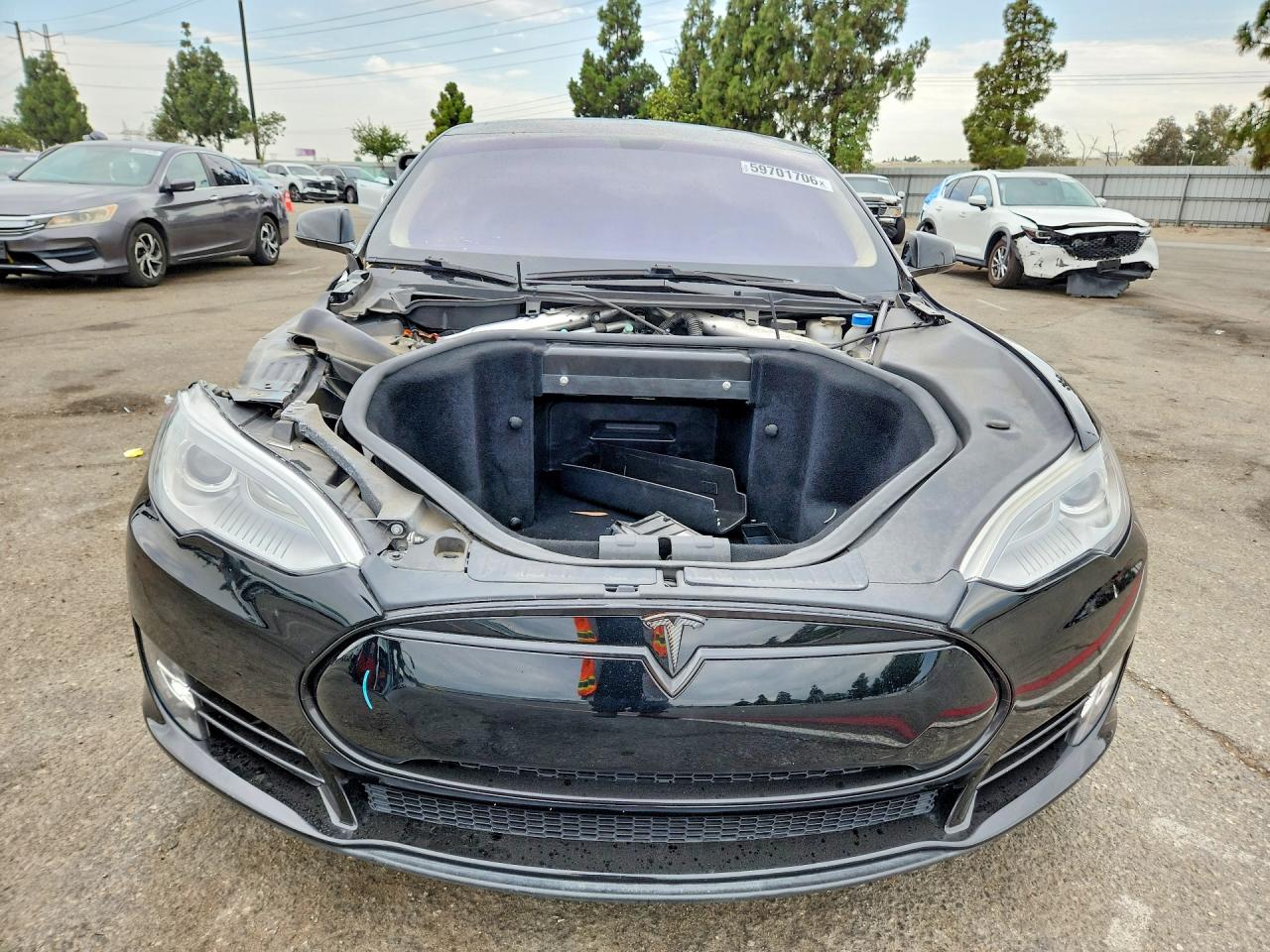 2013 Tesla Model S Black vin: 5YJSA1CG1DFP19589
