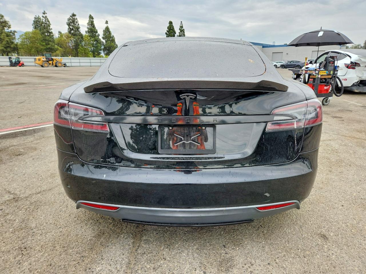 2013 Tesla Model S Black vin: 5YJSA1CG1DFP19589