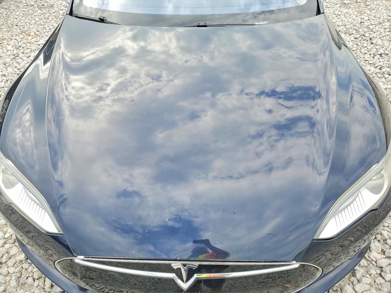 2013 Tesla Model S Синий vin: 5YJSA1CG2DFP03773