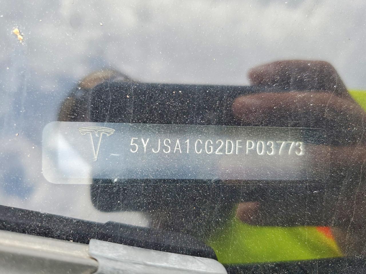 2013 Tesla Model S Синий vin: 5YJSA1CG2DFP03773