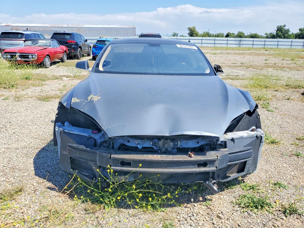 2013 Tesla Model S Gray vin: 5YJSA1CG3DFP03930