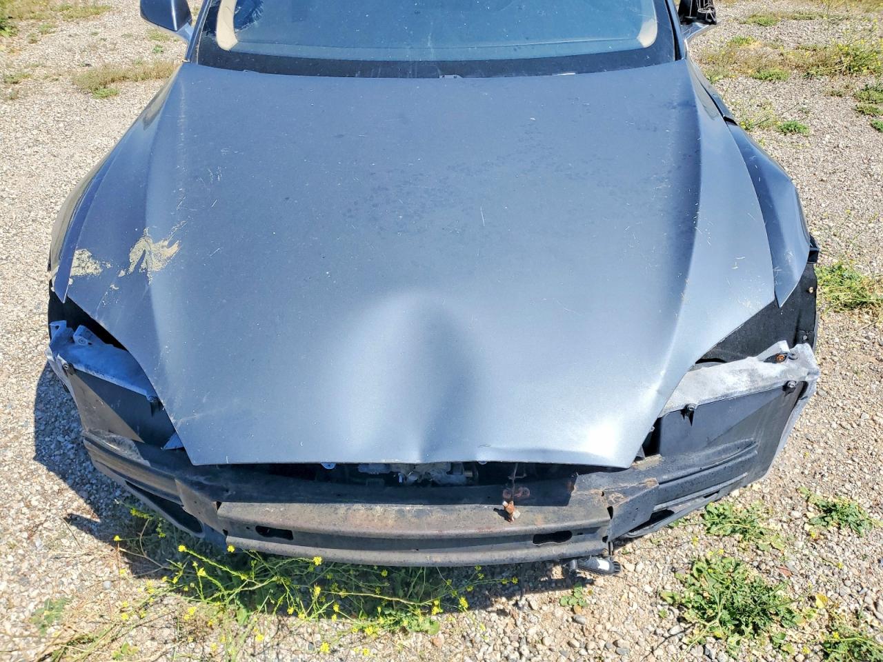 2013 Tesla Model S Gray vin: 5YJSA1CG3DFP03930