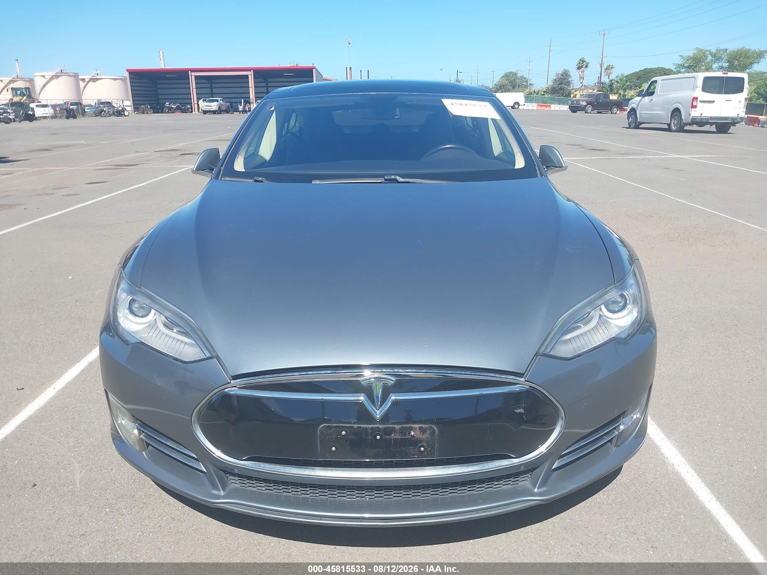 2013 Tesla Model S Gray vin: 5YJSA1CG4DFP03659