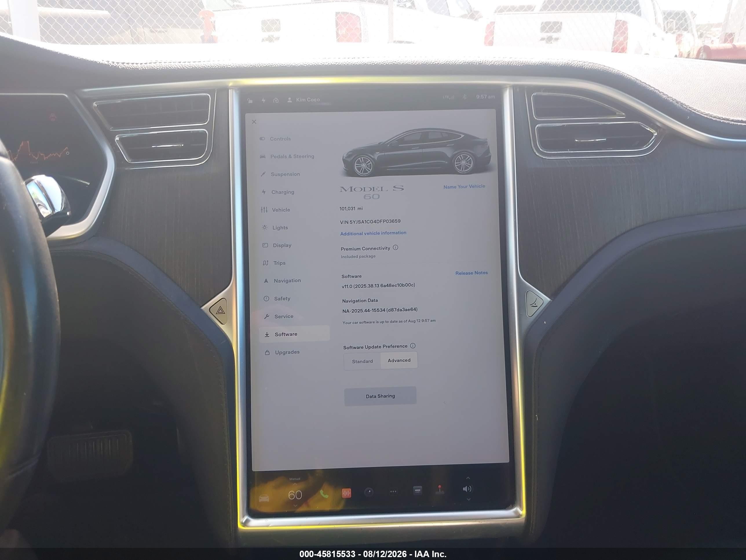 2013 Tesla Model S Gray vin: 5YJSA1CG4DFP03659