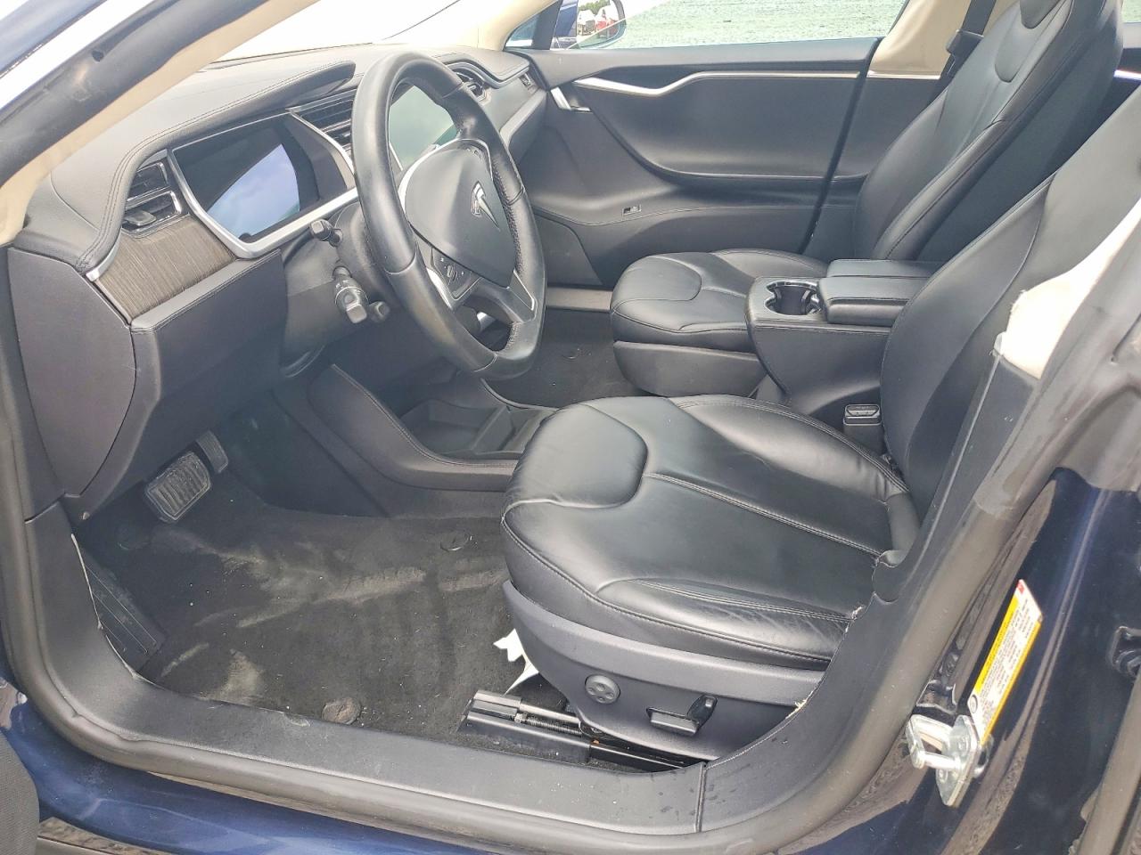 2013 Tesla Model S Blue vin: 5YJSA1CG8DFP04863