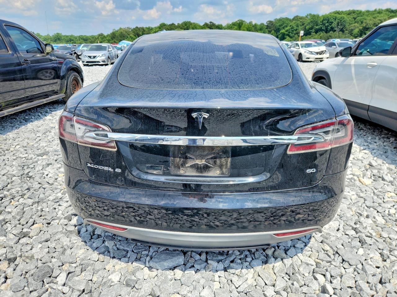 2013 Tesla Model S Black vin: 5YJSA1CG9DFP07786