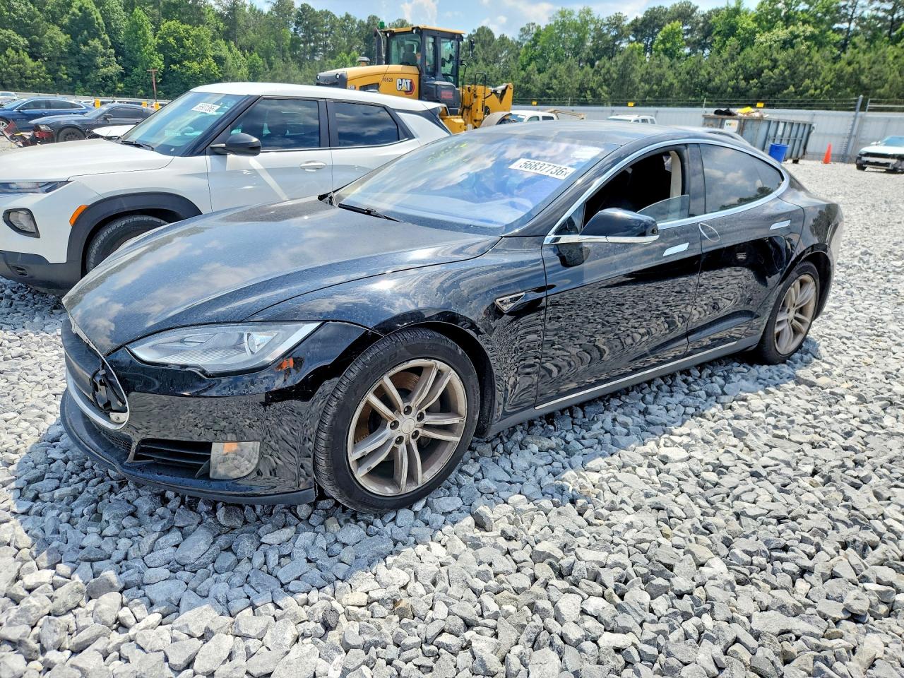 2013 Tesla Model S Black vin: 5YJSA1CG9DFP07786