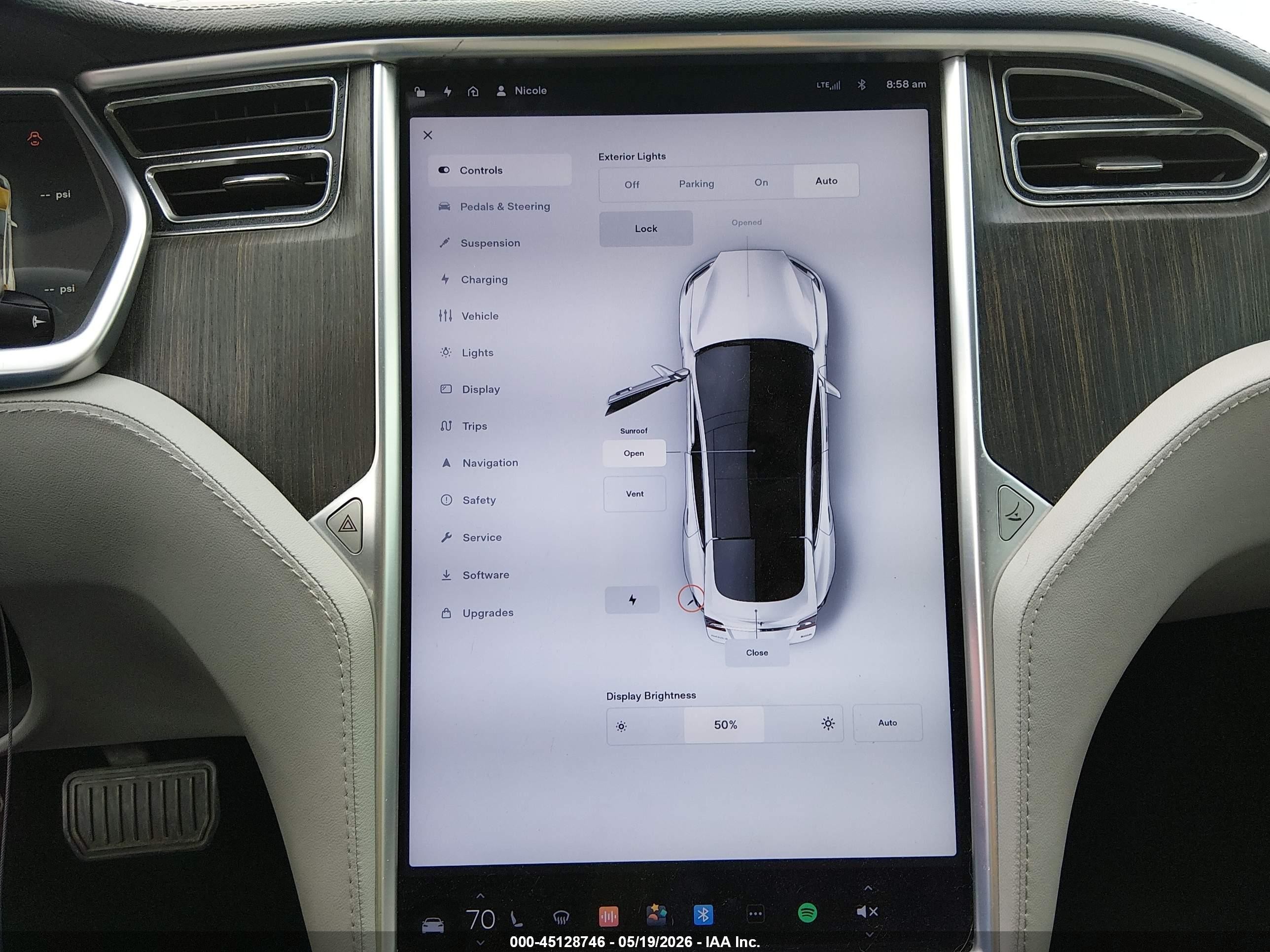 2013 Tesla Model S   Silver vin: 5YJSA1CN0DFP17217