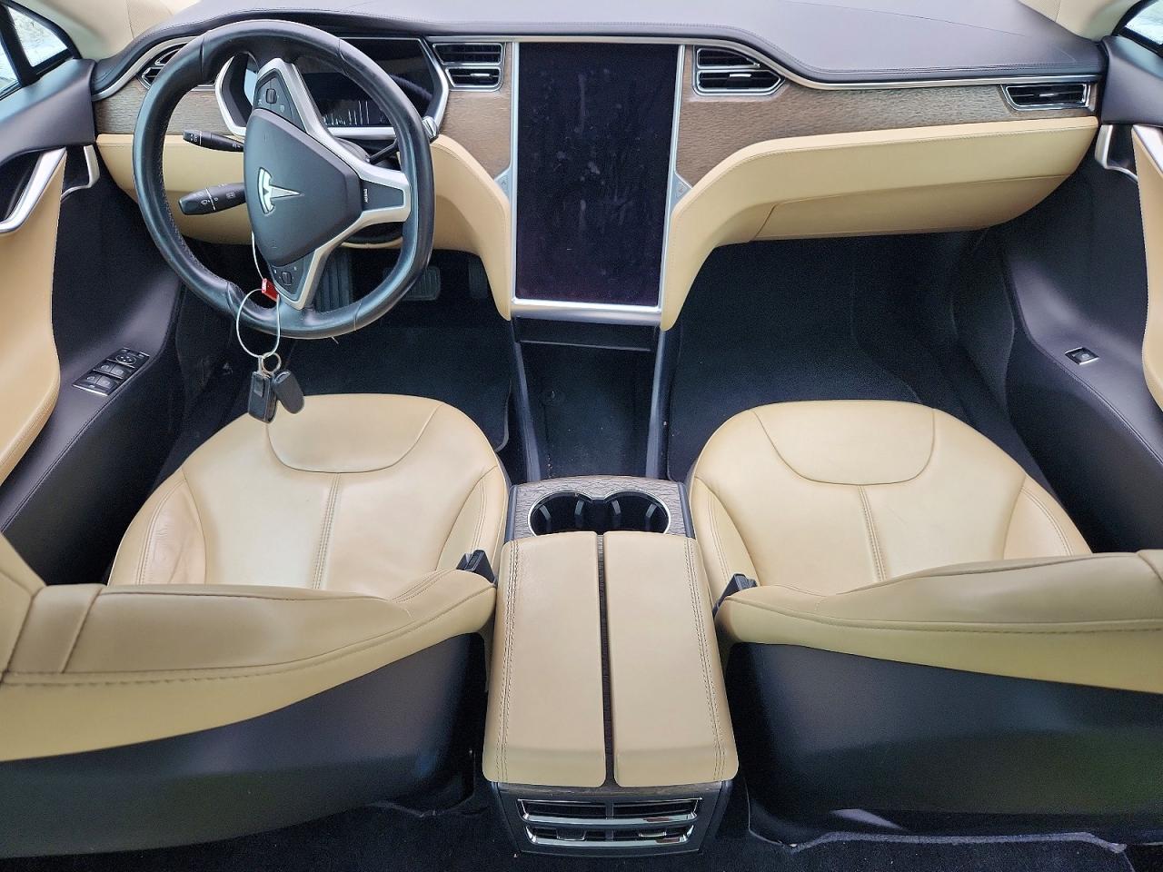 2013 Tesla Model S Green vin: 5YJSA1CN2DFP05490