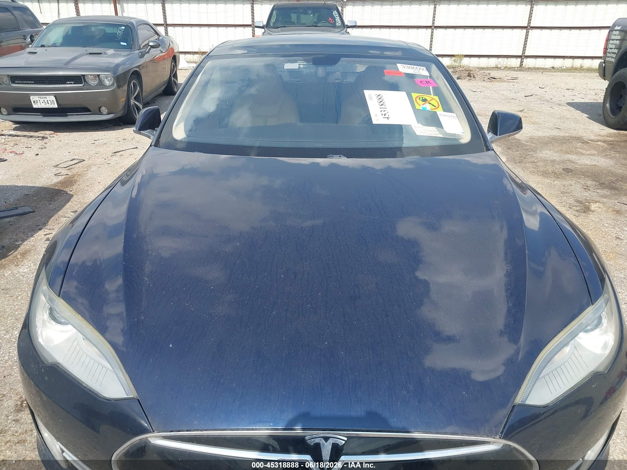 2012 Tesla Model S Signature Blue vin: 5YJSA1CN3CFP03116