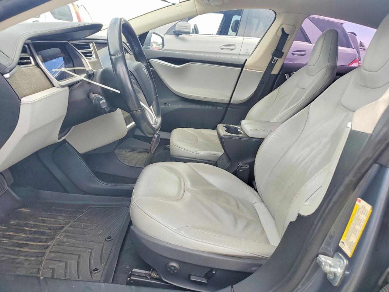 2013 Tesla Model S Gray vin: 5YJSA1CN3DFP28230
