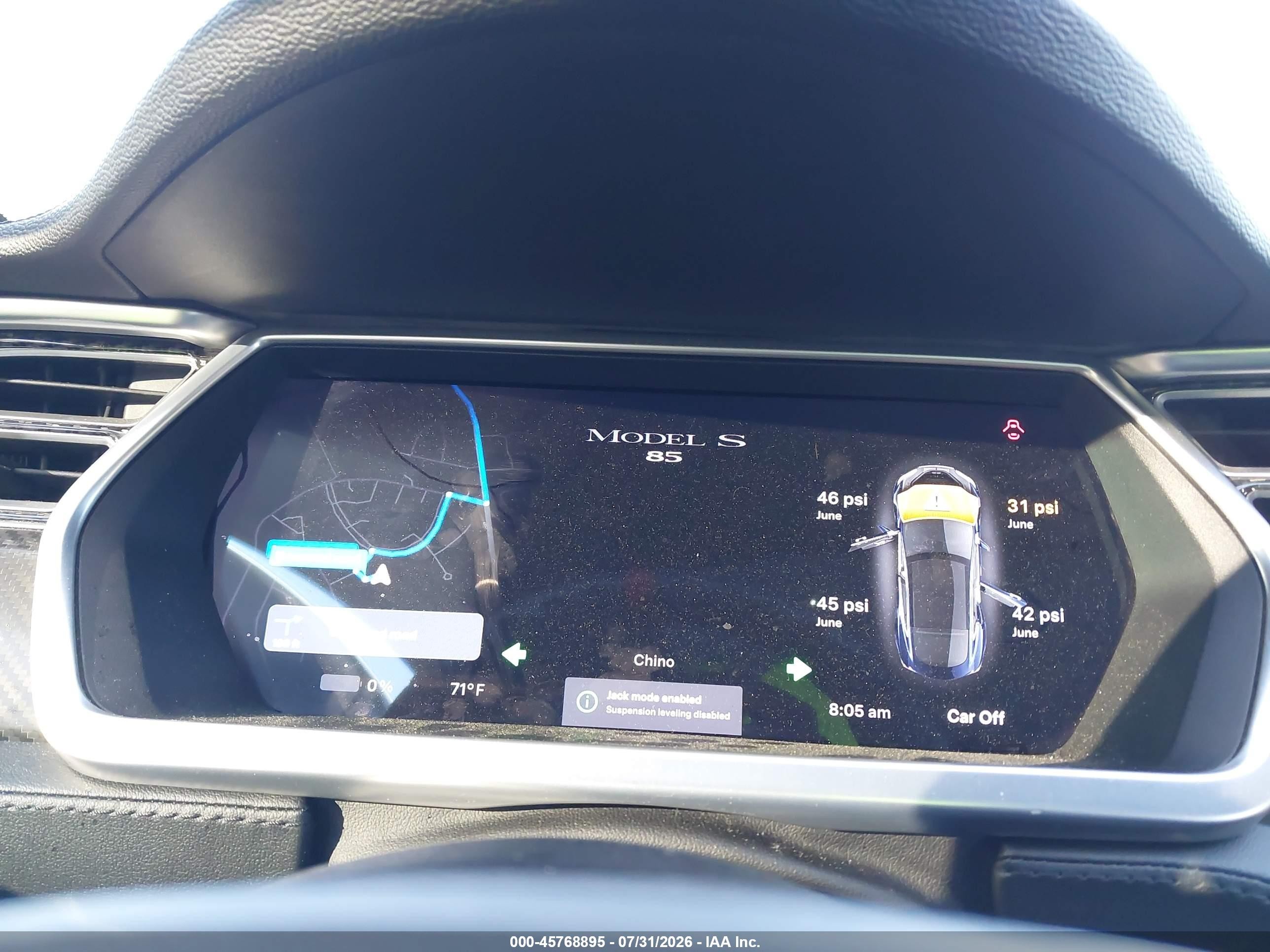 2013 Tesla Model S   Blue vin: 5YJSA1CN4DFP24316