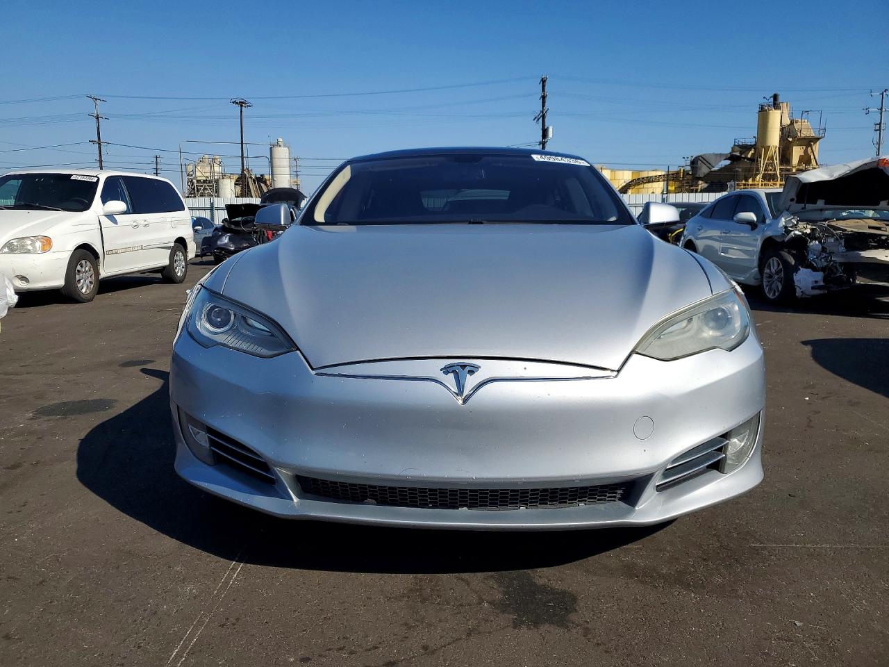 2012 Tesla Model S Silver vin: 5YJSA1CN6CFP02929