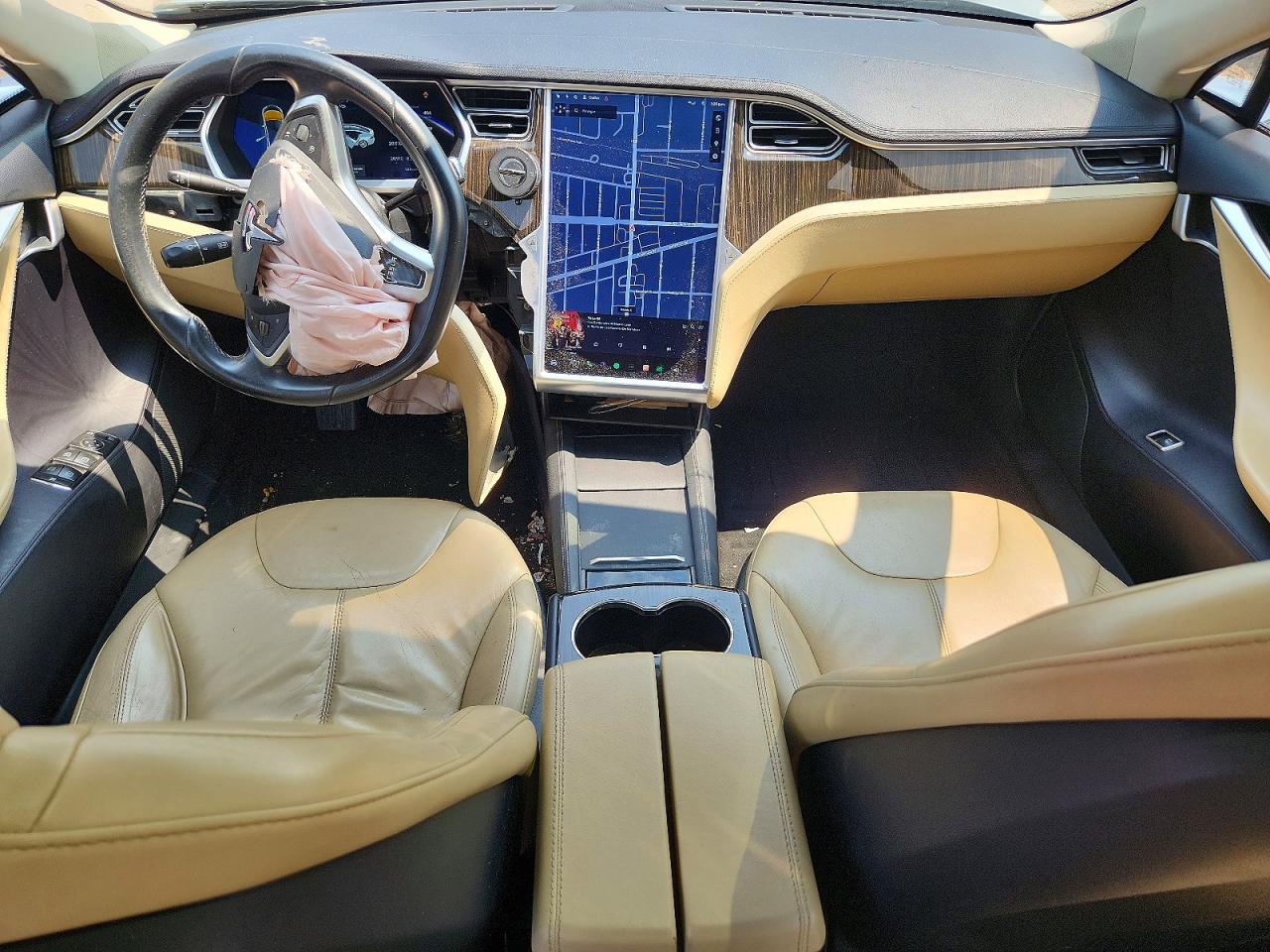 2013 Tesla Model S Silver vin: 5YJSA1CN6DFP22471
