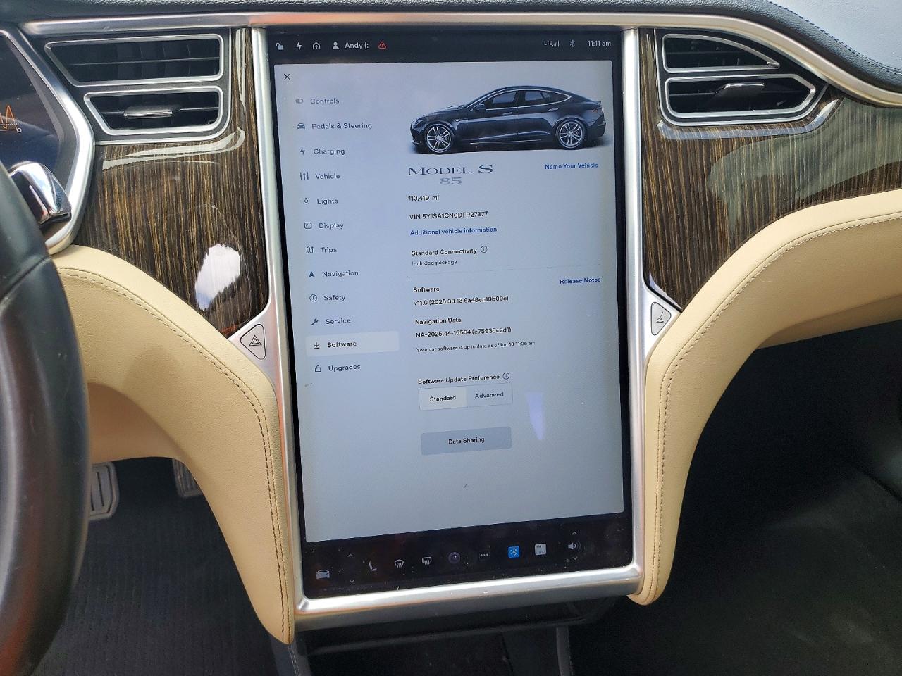 2013 Tesla Model S Gray vin: 5YJSA1CN6DFP27377
