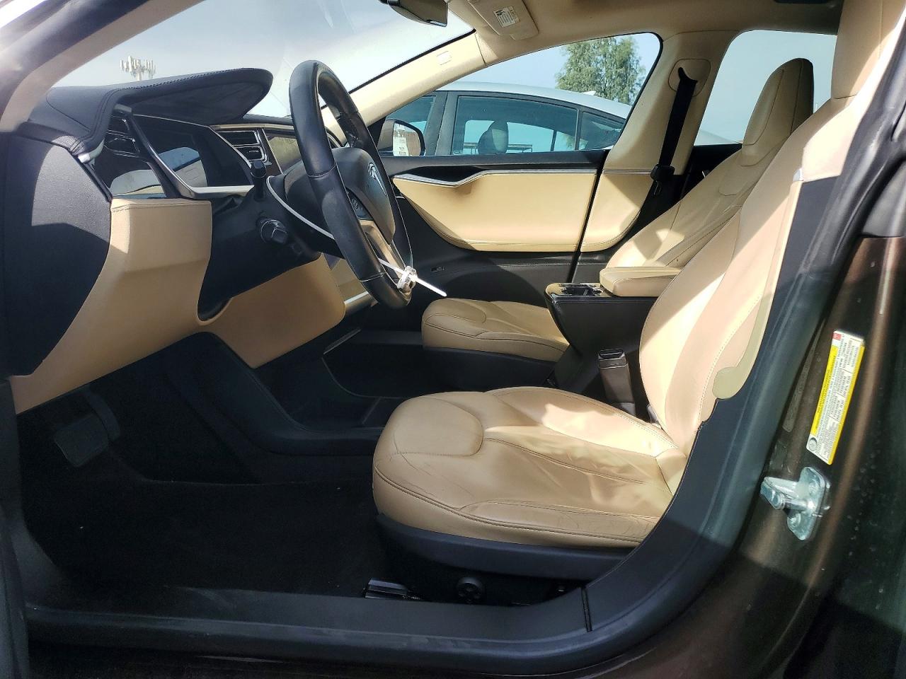 2013 Tesla Model S Brown vin: 5YJSA1CN7DFP04271
