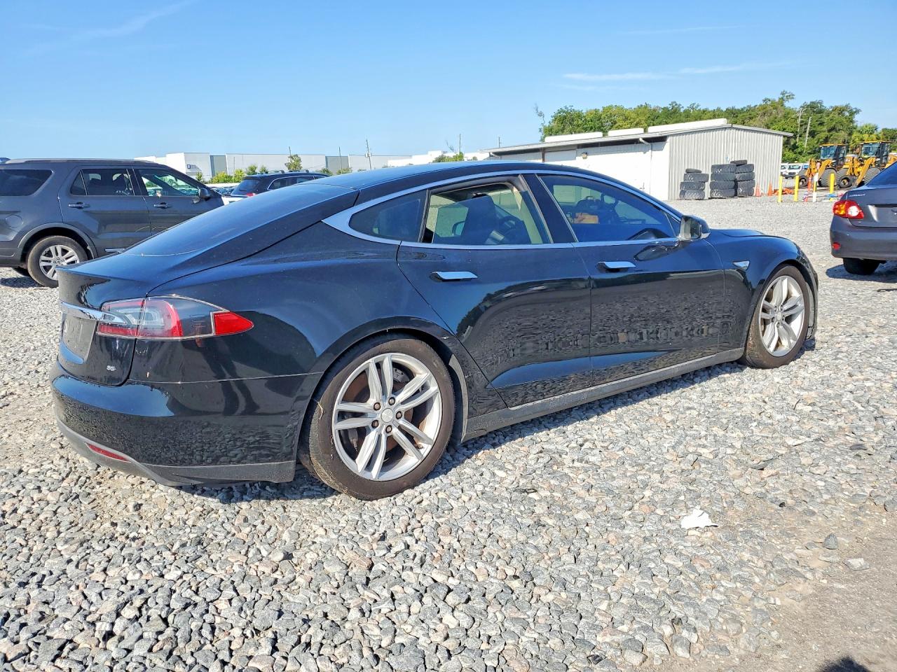 2013 Tesla Model S Black vin: 5YJSA1CN7DFP12290