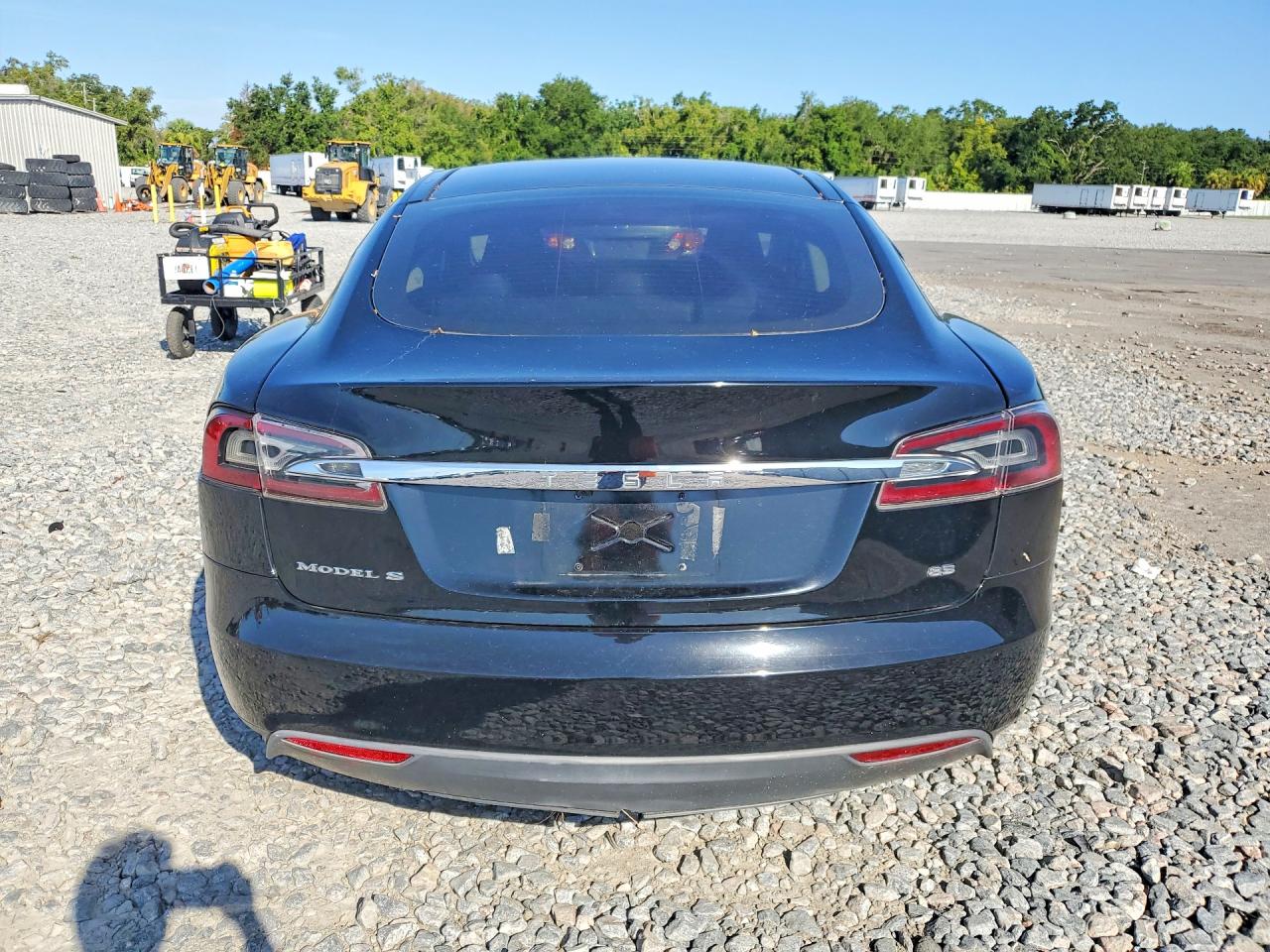 2013 Tesla Model S Black vin: 5YJSA1CN7DFP12290