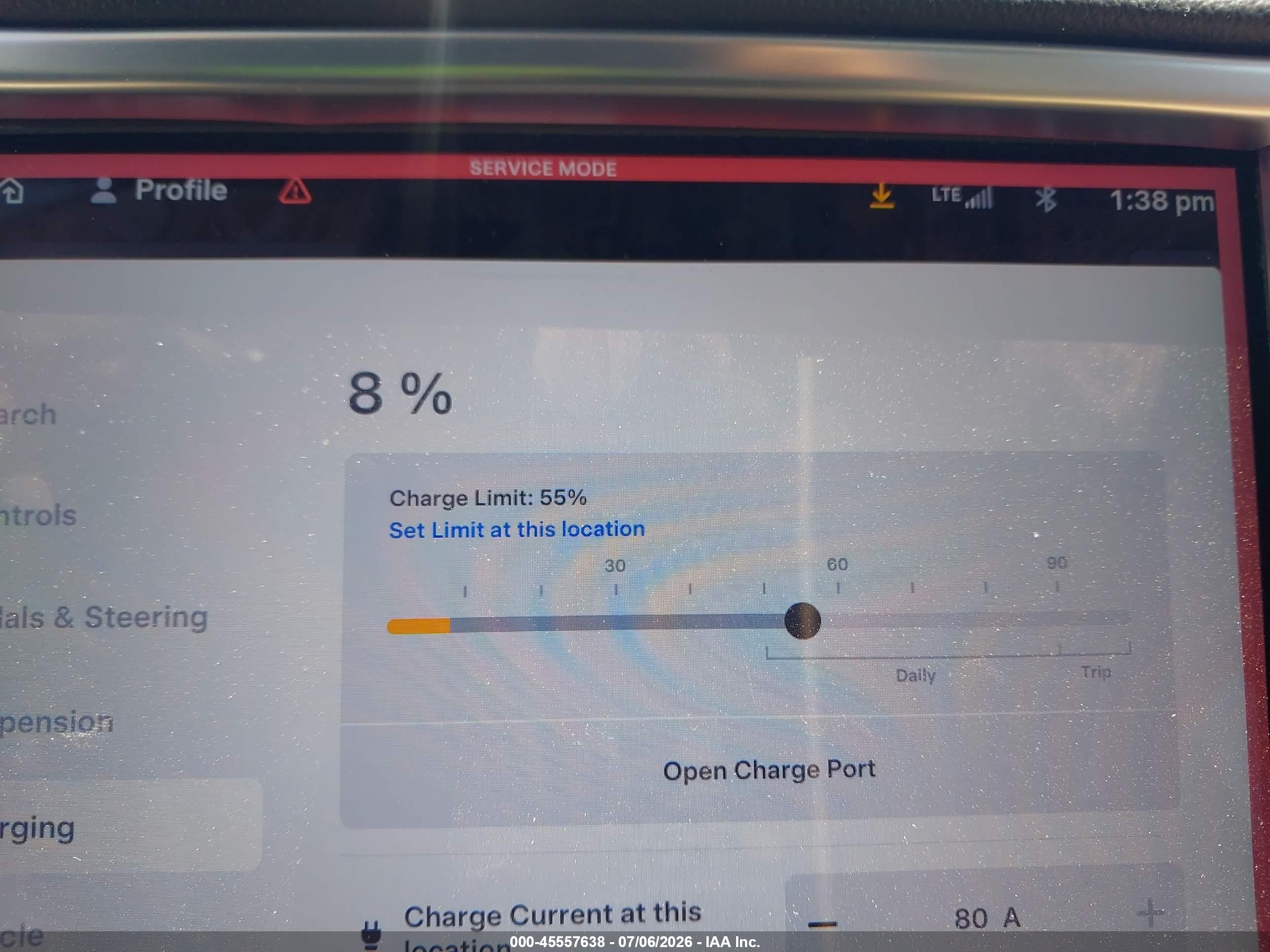 2013 Tesla Model S   Blue vin: 5YJSA1CN8DFP28983