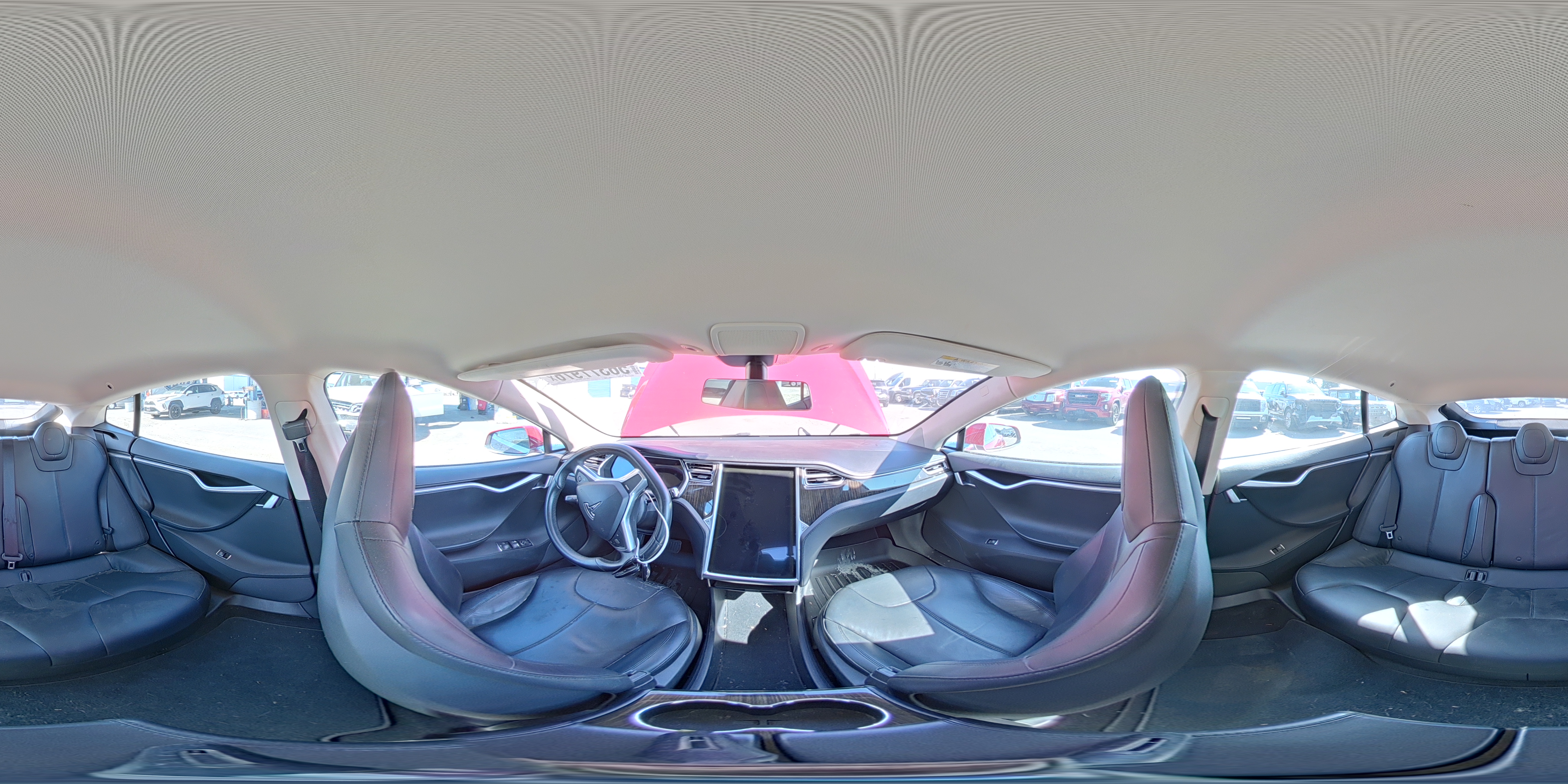 2013 Tesla Model S Красный vin: 5YJSA1CNXDFP12929