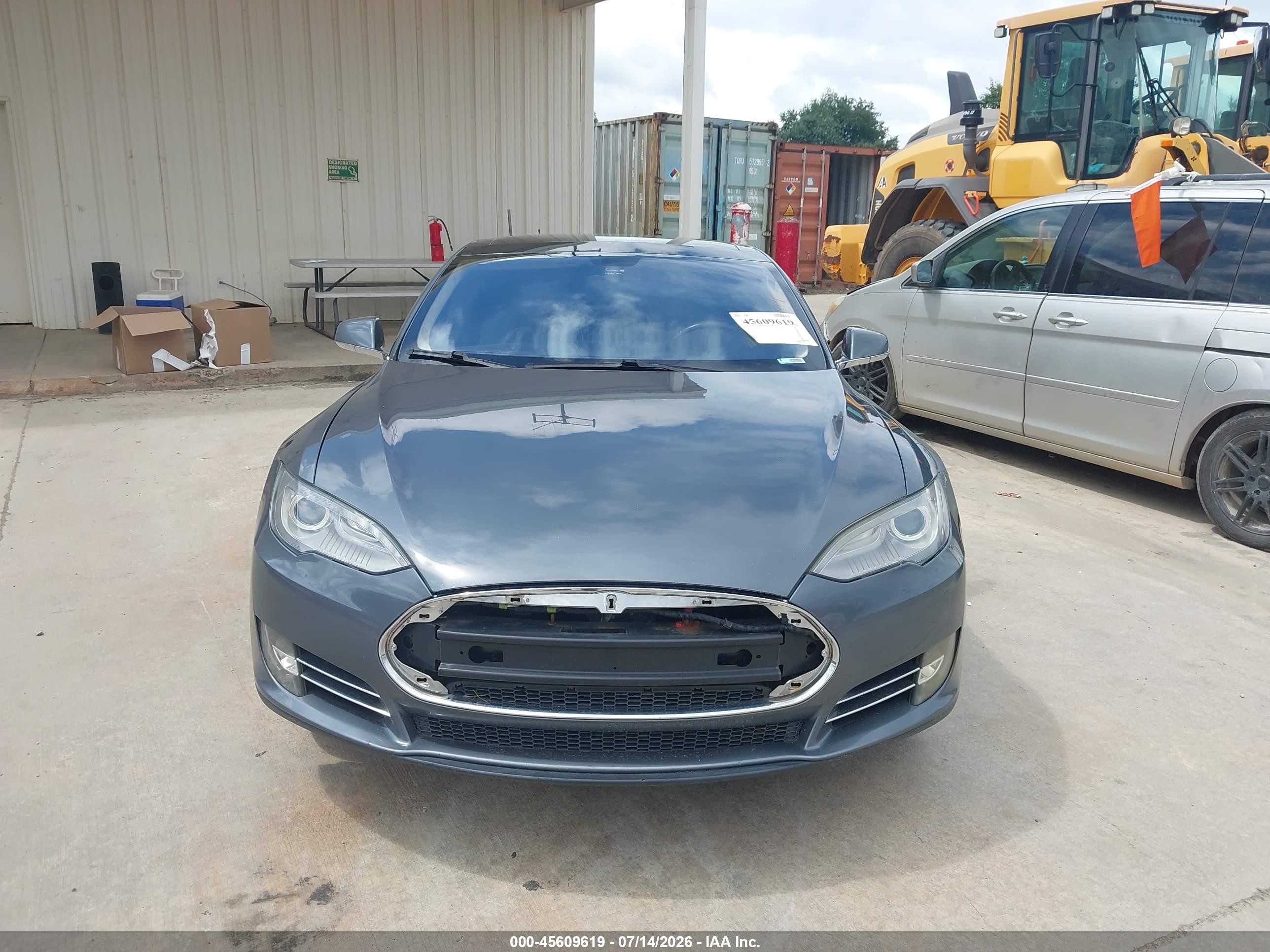 2013 Tesla Model S Performance Gray vin: 5YJSA1CP2DFP14840