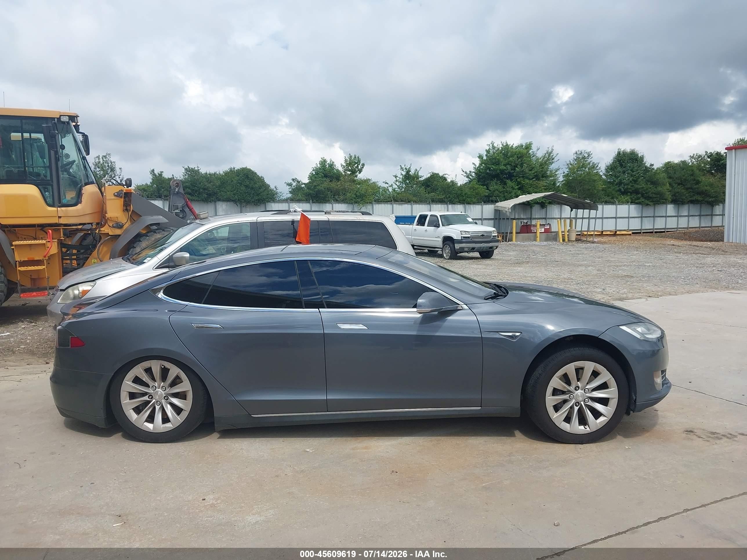 2013 Tesla Model S Performance Gray vin: 5YJSA1CP2DFP14840