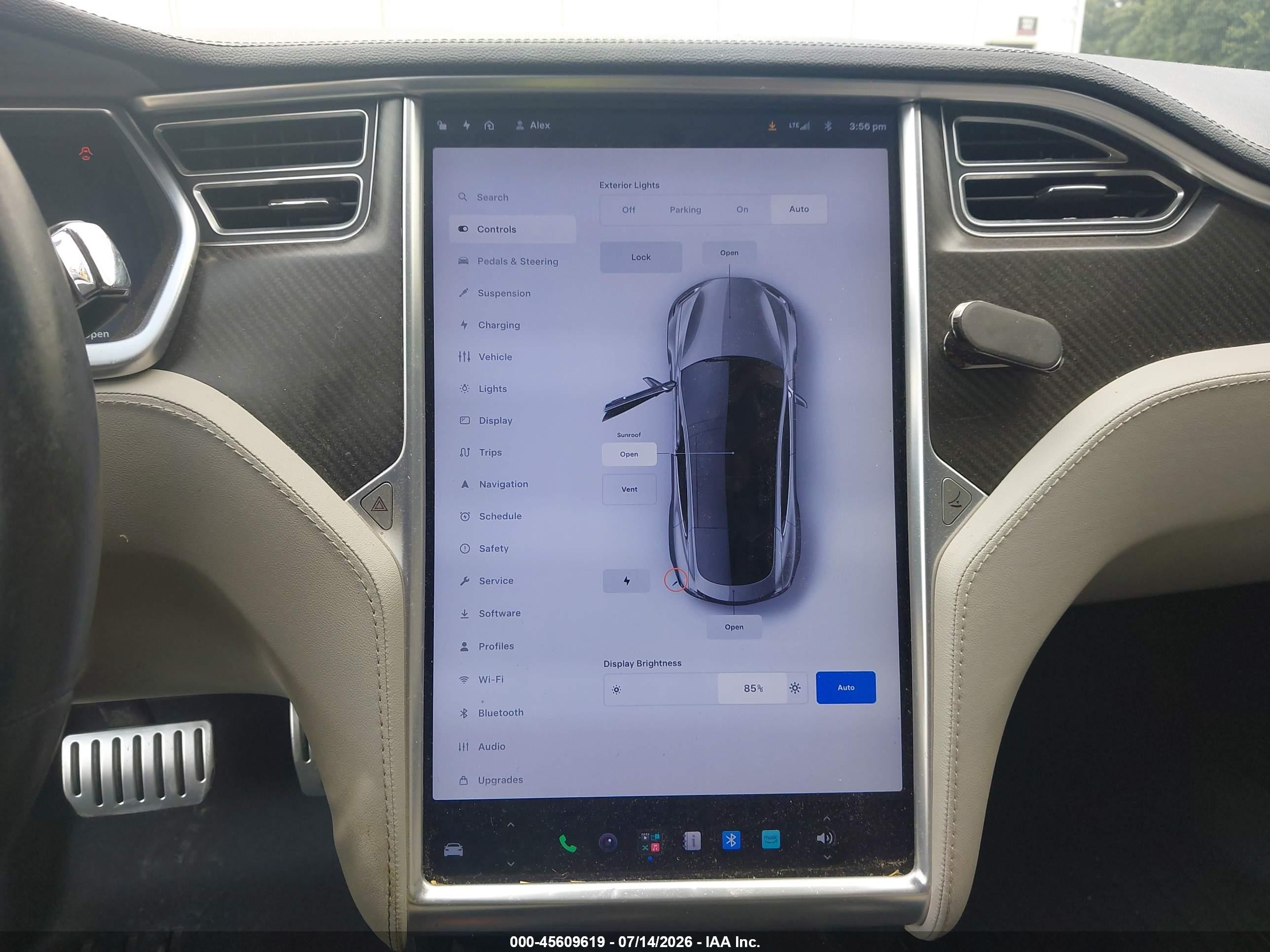 2013 Tesla Model S Performance Gray vin: 5YJSA1CP2DFP14840
